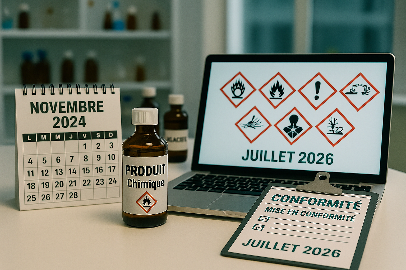 Le règlement CLP 2024 introduit de nouvelles obligations pour les produits chimiques dangereux.